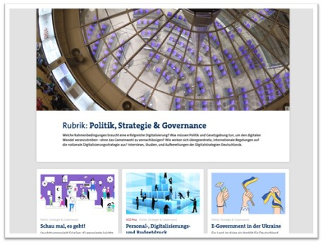VDZ Rubrik: Politik, Strategie & Governance